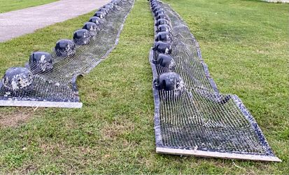 FOR SALE — 90 FEET OF COMMERCIAL MARINA MESH FENCING
