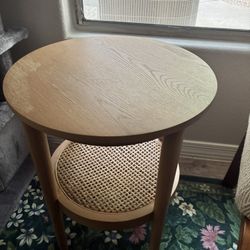 Rattan Side Table