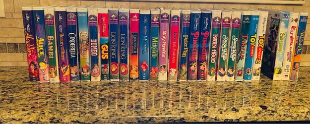 Disney VHS Tapes and More