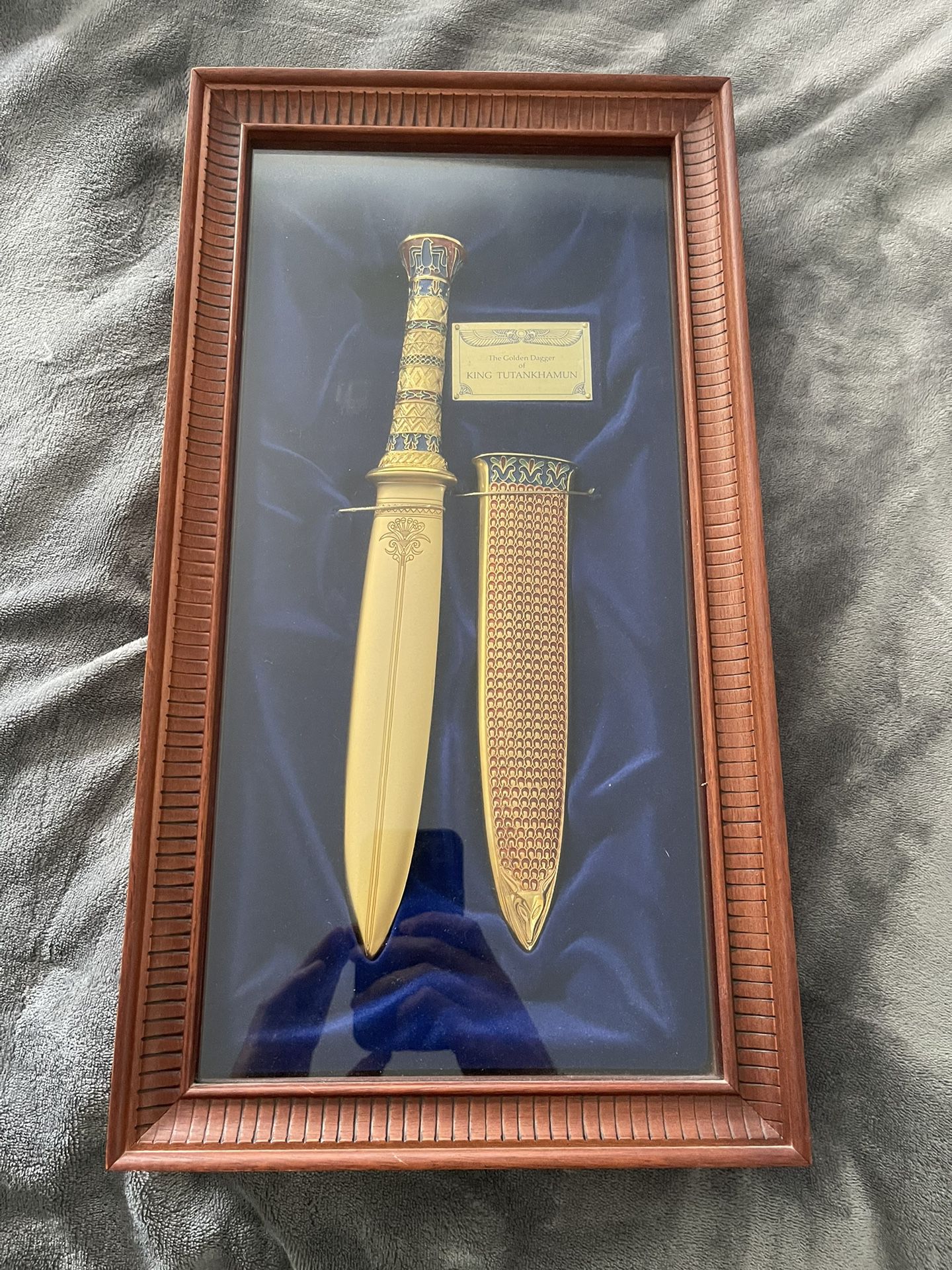 "The Golden Dagger of King Tutankhamun", Franklin Mint. 