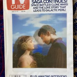 May11-17, 2002 TV Guide STAR WARS Saga Continues Hologram Cover Princess Leia