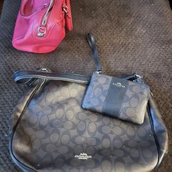 Coach Purse With Wallet 