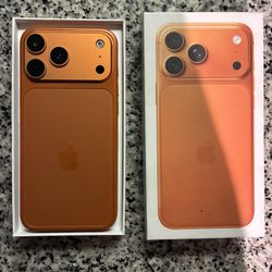 New Factory Unlocked iPhone 17 Pro Max 1TB  Cosmic Orange