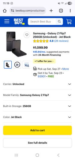 Samsung Galaxy Z Flip 7