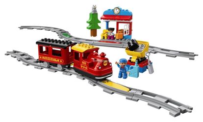 LEGO DUPLO 10874 Steam Train — Complete & Working