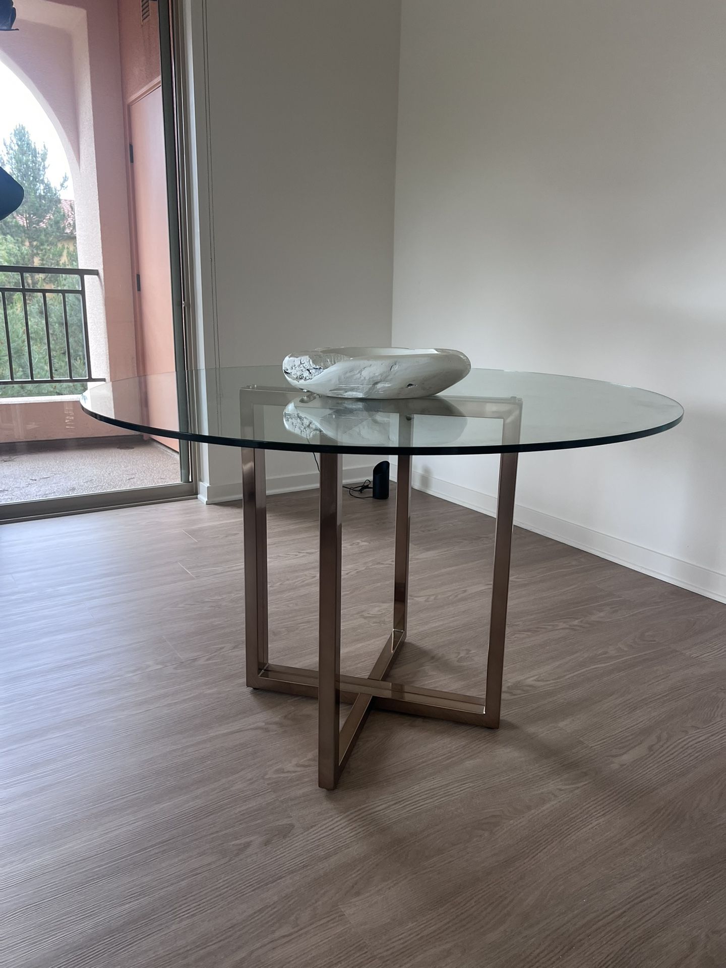 Beautiful Round CB2 Dining Table