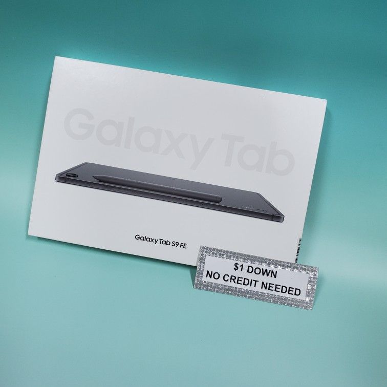 Samsung Galaxy Tab S9 FE Tablet New - Only $1 Today Pay The Rest Later! 