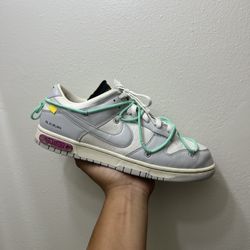 Nike Dunk Low “Offwhite Lot 04 Of 50” Size 10.5 In Men