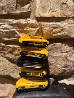 Dewalt batteries