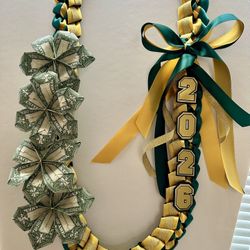 Ribbon Lei For Graduation