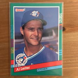 # 697 Al Leiter Toronto Blue Jays Baseball Card Baseball Card