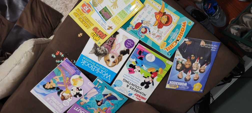Children Learning Workbooks Perfect For Summer
