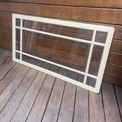 Antique Window. Arts and Crafts. 