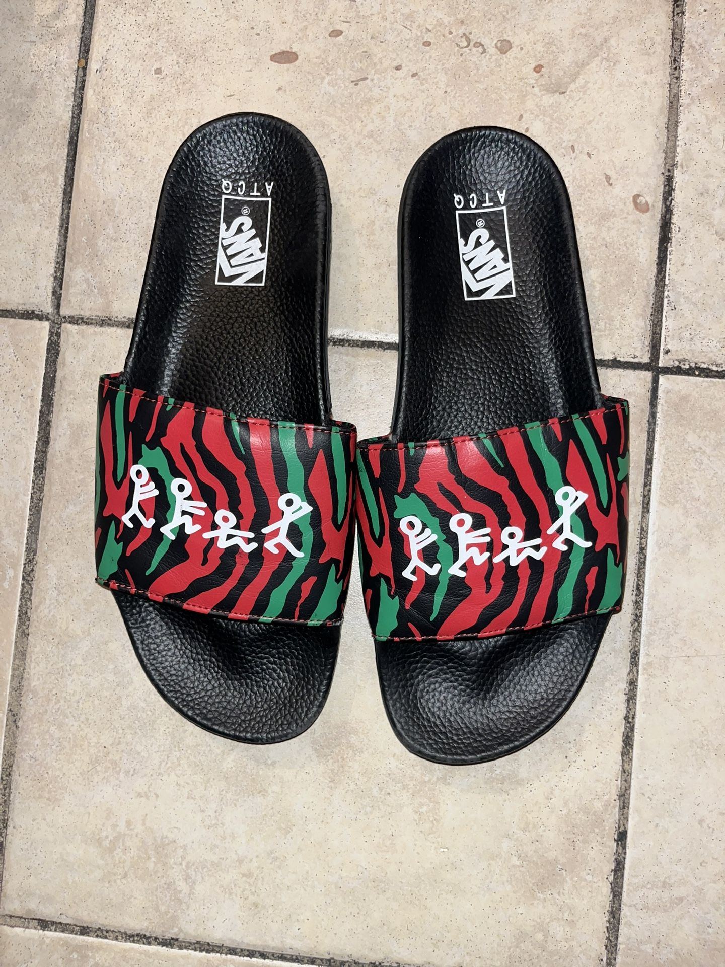 Sz 12/11 Vans X A Tribe Called Quest Slides 