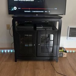 Entryway Storage Cabinet With Shelving