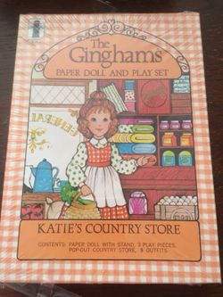 Vintage new in box paper dolls...