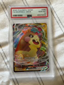 Morpeko Vmax PSA 10 Sword & Shield