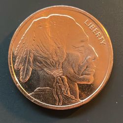 Ounce Of Copper Coin  .999 -  Lot Of 20 Coins