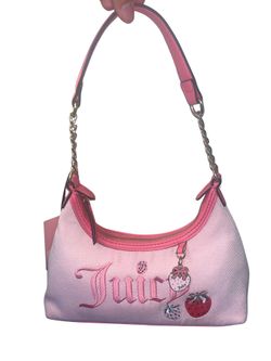Juicy Couture Berry Sweet Pink Shoulder Bag