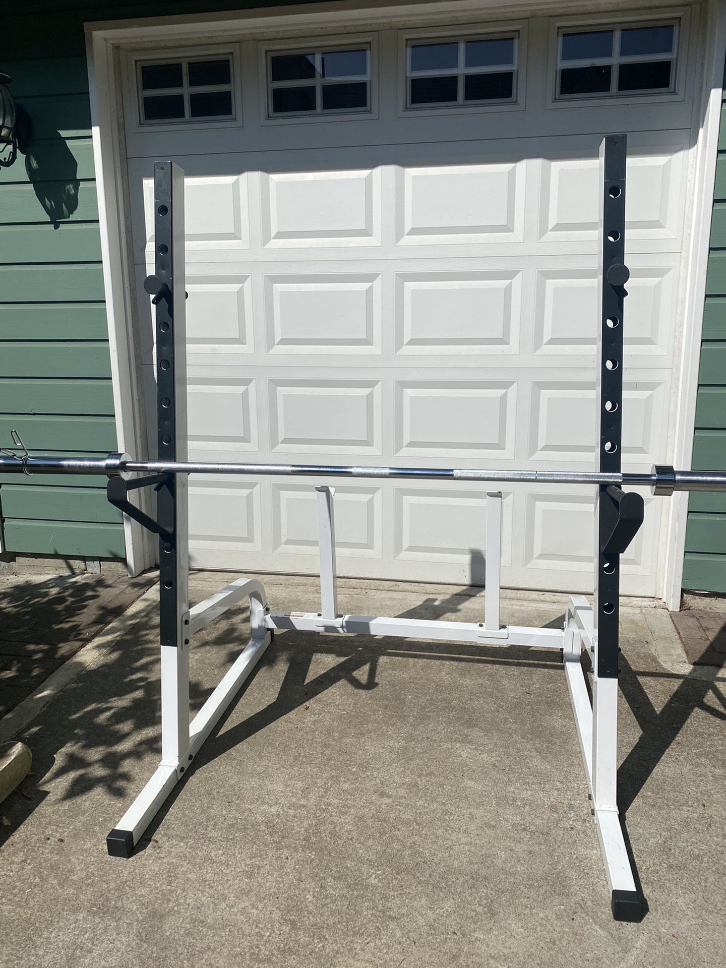 Squat Rack - Olympic Barbell sold separately