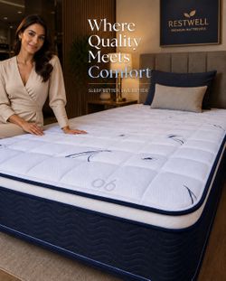 Brand New Ortho Supreme Mattresses – prices vary by size- Enjoy fast Free Delivery - Hablamos espanol