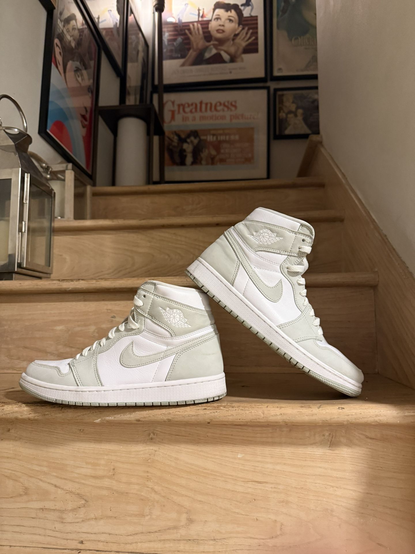 $80 ⬇️ MSRP - Nike Air Jordan 1 Retro High OG “Seafoam”, Men’s 8.5US or Women’s 10US