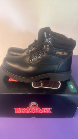 Brahma  Gus Steel Toe Boots-8M Wide