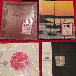 FIVE SCRAPBOOKS ALL FOR 10