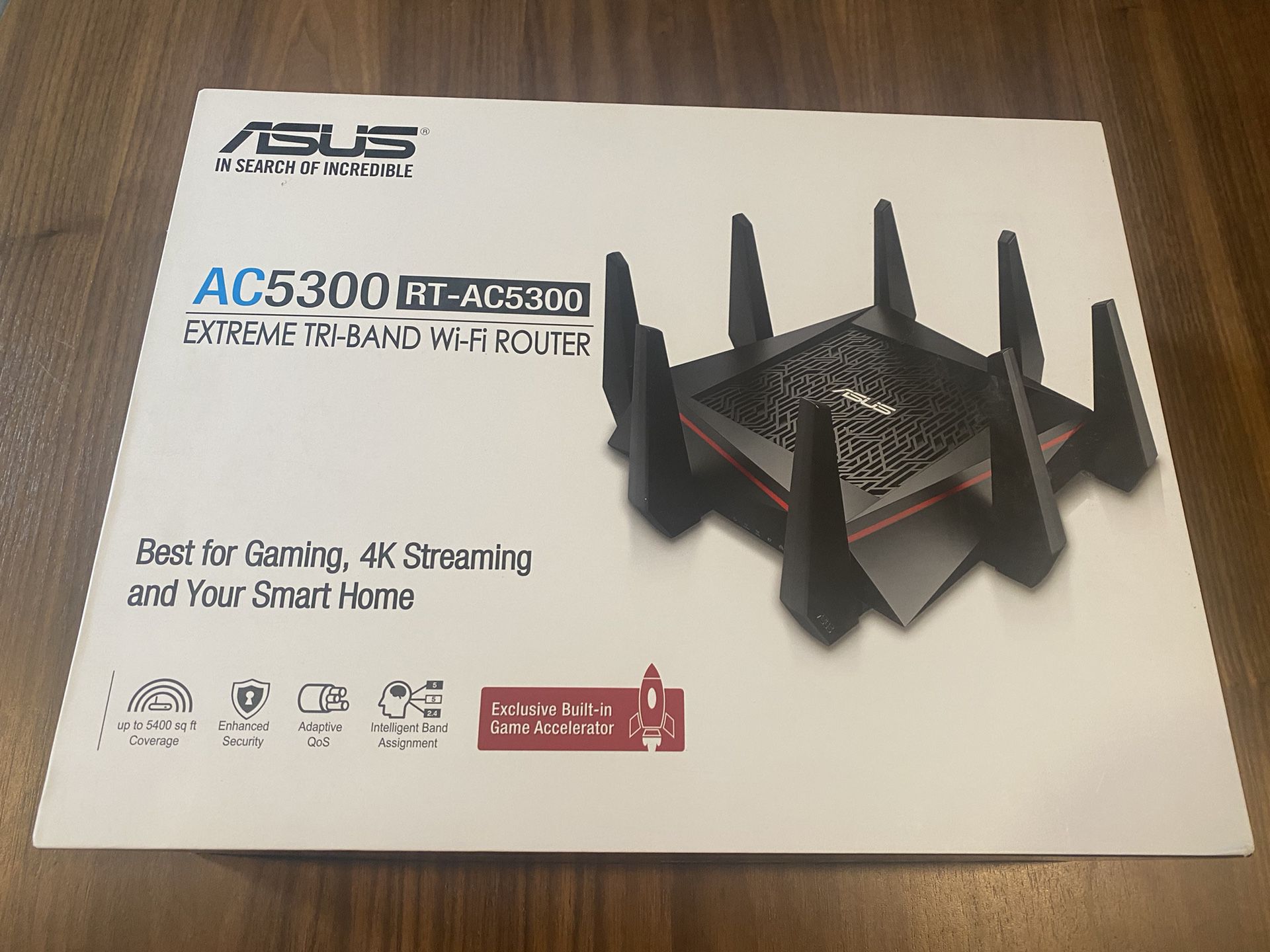 ASUS WiFi Gaming Router RT-AC5300