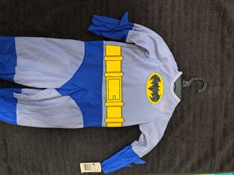 Batman Kids Costume Jumpsuit with Cape