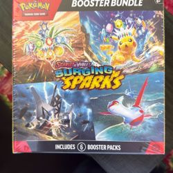 Pokemon Surging Spark Booster Bundle 