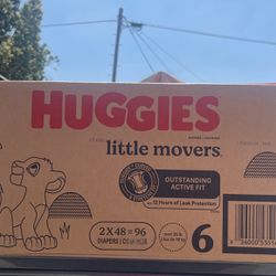 Huggies Little Movers 2x48=96