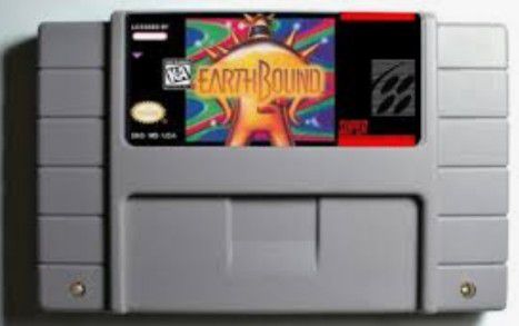 Original SNES Earthbound Video Game