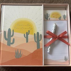Kate Windgate Designs Journal and List Pad with Pen