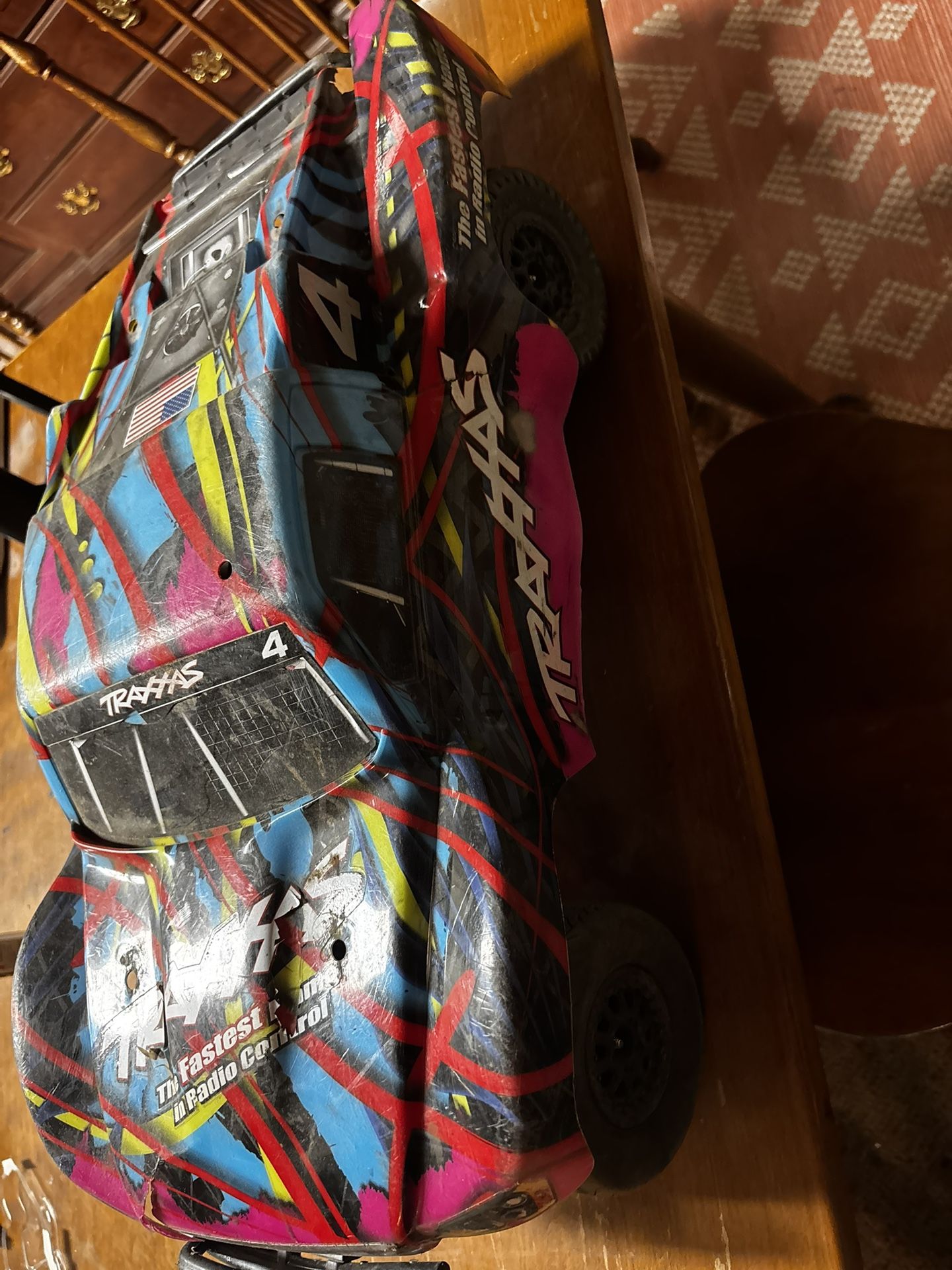 Heavily Upgraded Brushless 2WD 1/10 Scale Traxxas Slash RC Car