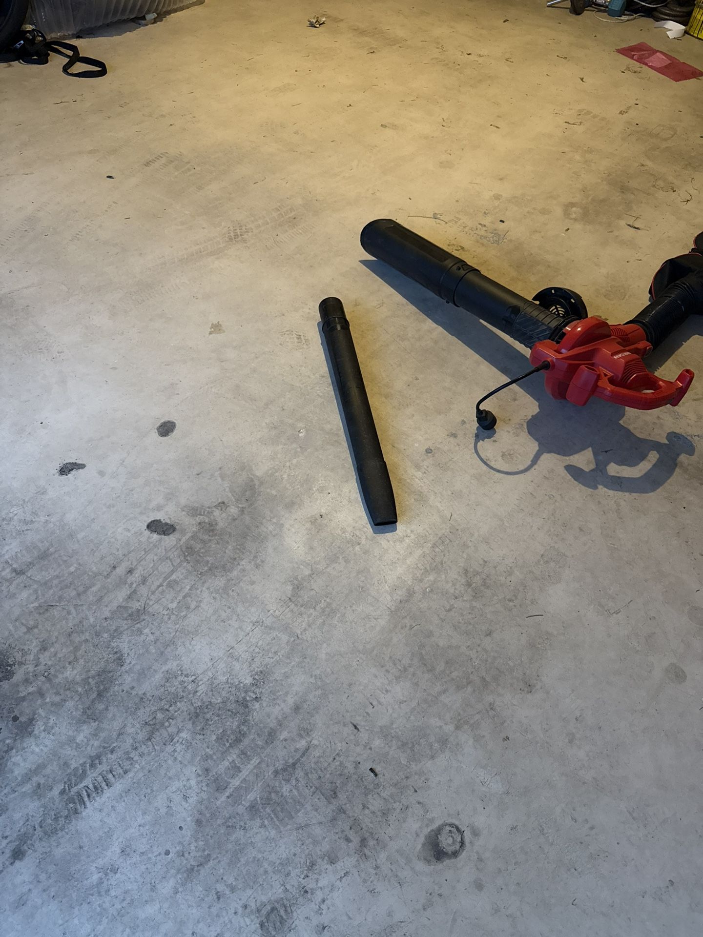 CRAFTSMAN Corded Electric Backpack Leaf Blower