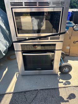 Bosch microwave and oven combo