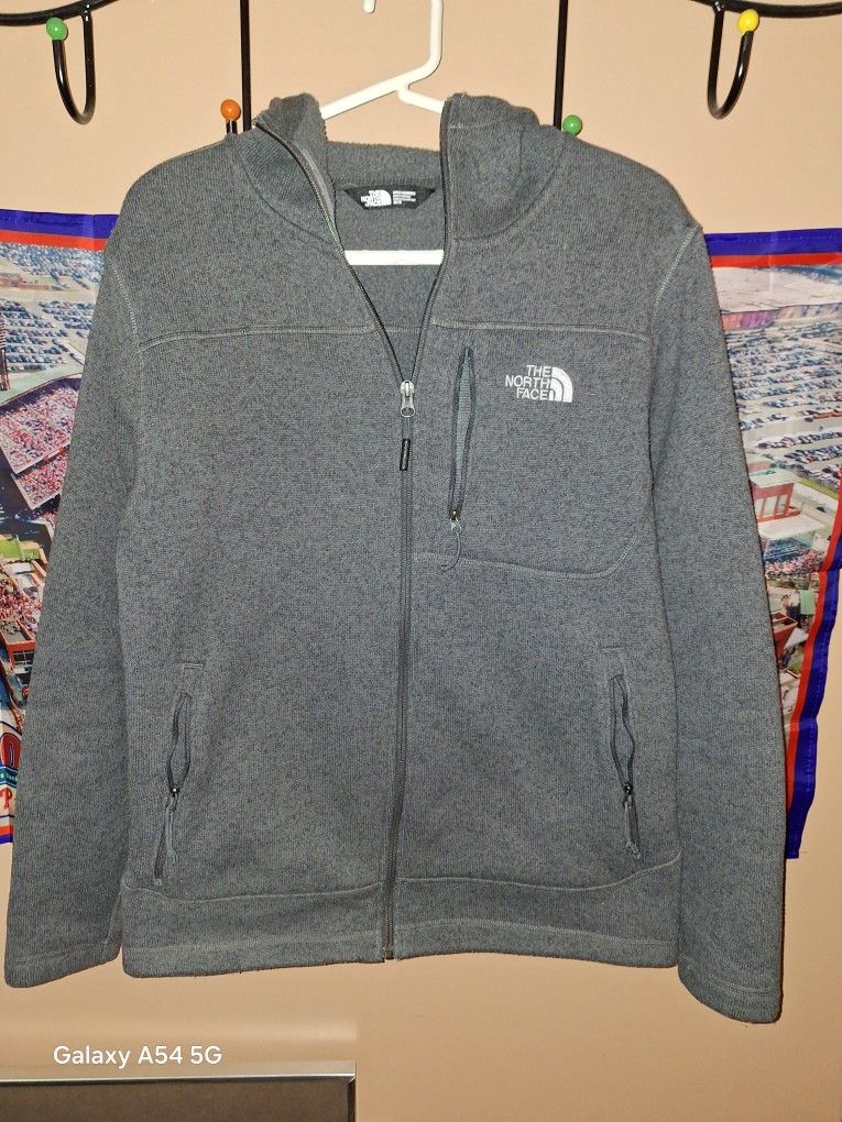 Mens The North Face Full Zip Hoodie Fleece Jacket Size Medium $40