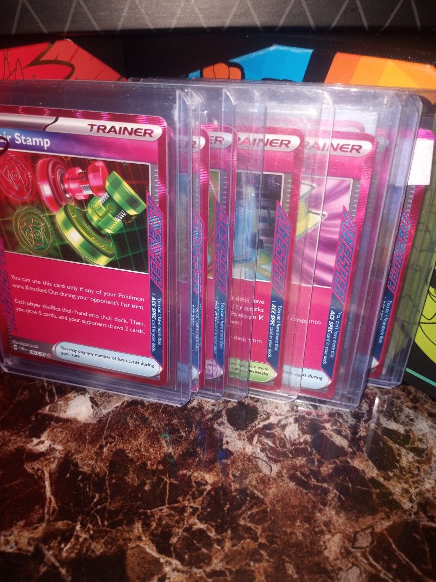 Pokemon 12 Ace Spec Cards NM Condition