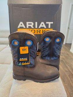 New Ariat Work Waterproof Boots Size 9EE & 10.5D