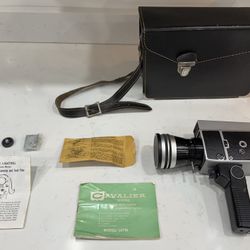 Cavalier 10tm Macro Super-8 Movie Camera  with Bag 