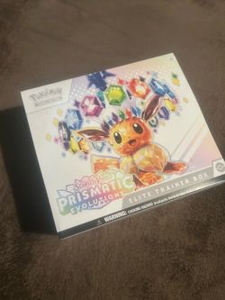 Pokemon Scarlet and Violet Prismatic Evolutions Elite Trainer Box