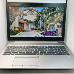 HP ZBook 15 G5 Core i7-8750H 32GB RAM 256GB NVIDIA Quadro P2000 4GB VRAM Graphics