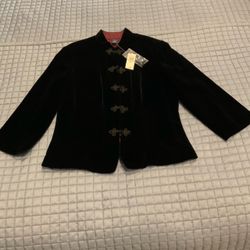 Ann Taylor Velvet Jacket