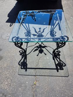 Metal table custom made hand