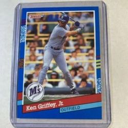 1991 Donruss Ken Griffey, Jr. Mariners Outfield Eddition