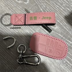Woman’s Jeep keychain set new  2 pc set 