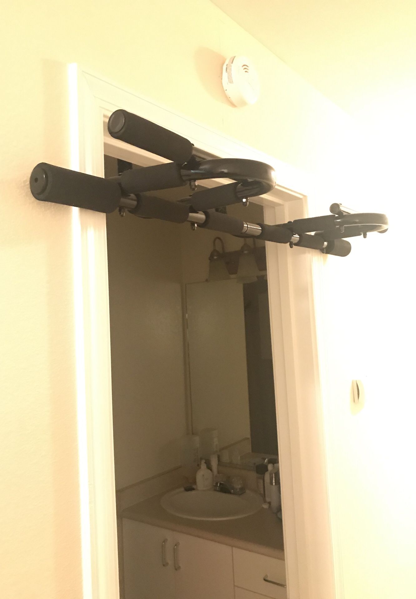 Door mount pull-up bar
