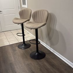 Beige Barstools 