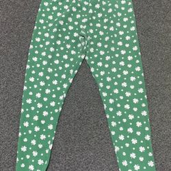 No boundaries Women’s juniors size XL (15/17) st Patrick’s day shamrock leggings 